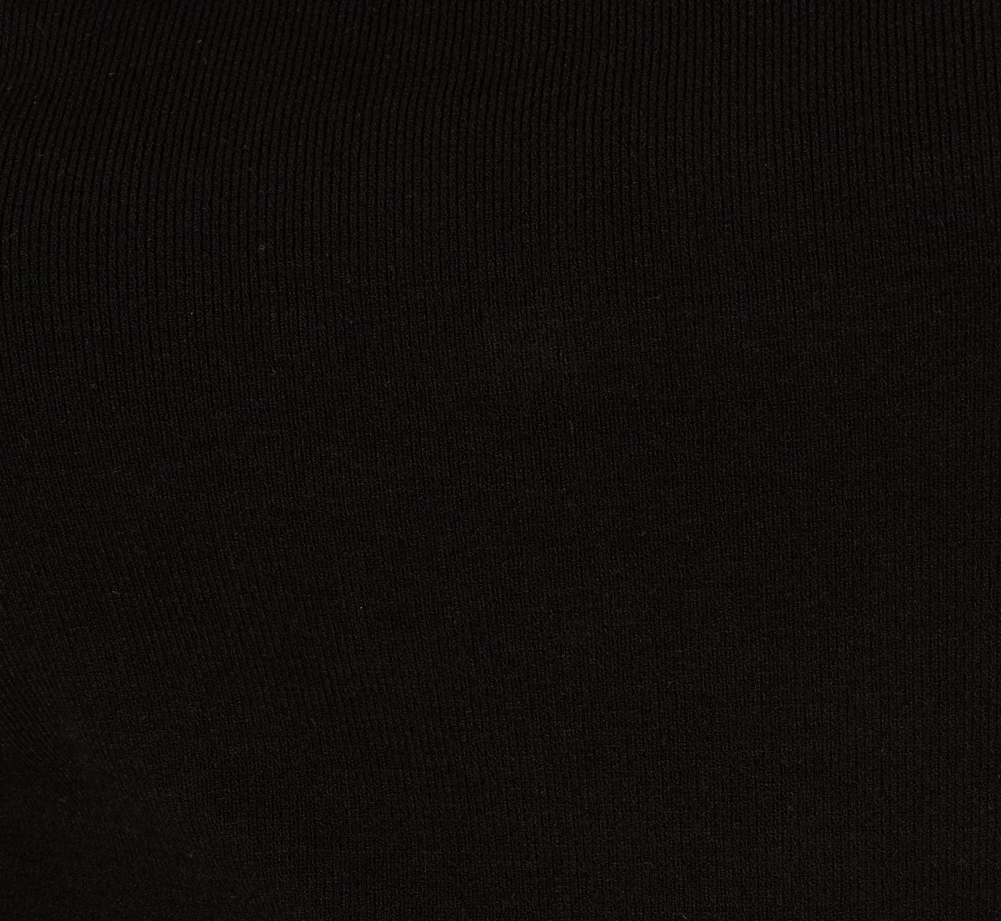 Off Shoulder Bow Collar Sweater In Black Ivory - Image 7