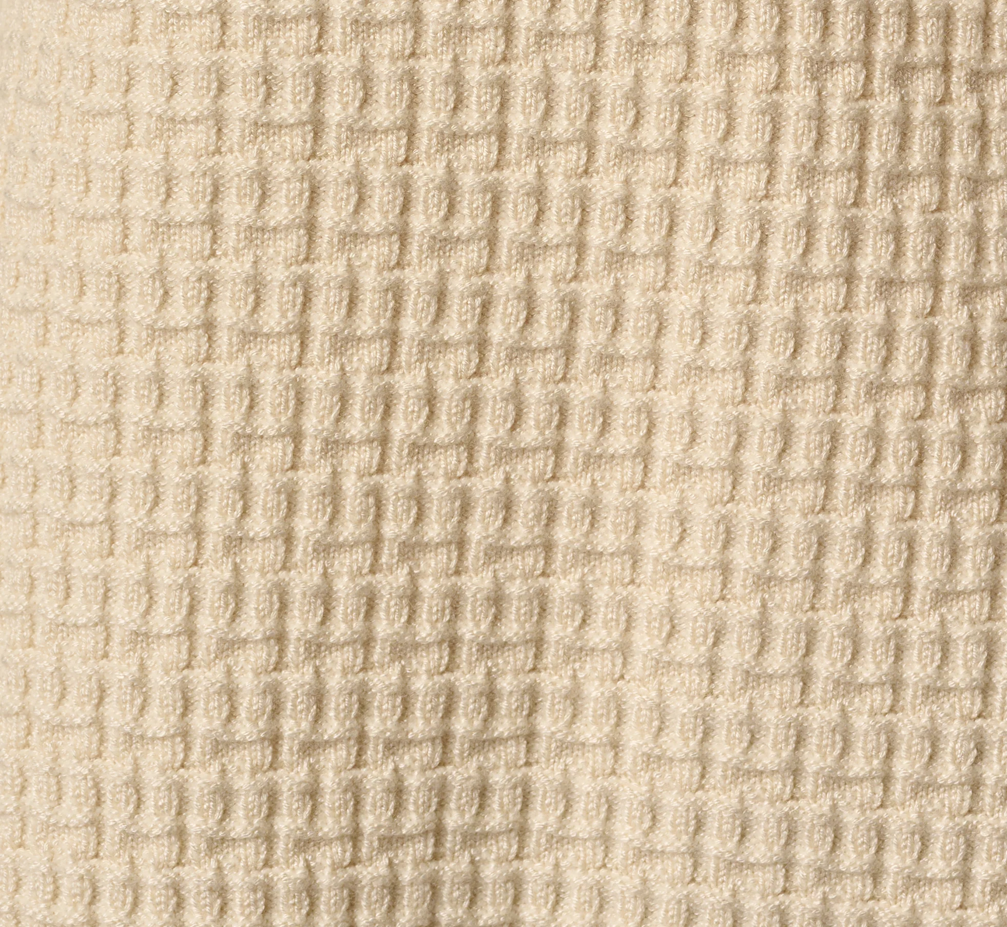 Waffle Weave Bow Collar Pullover Sweater In Cream Black - Image 7